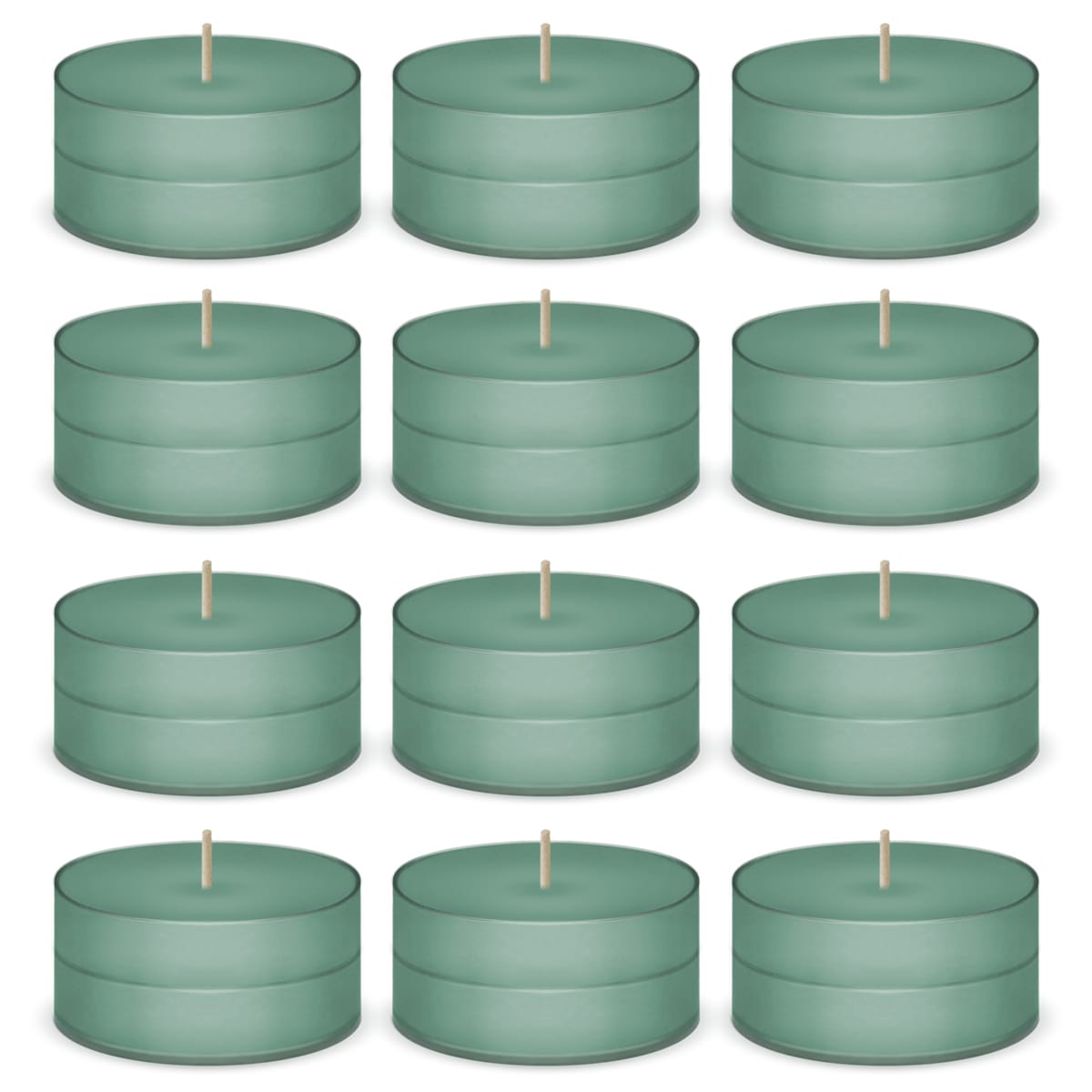 Apple Spice Scented Tea Lights Candles by American Candle - 12 Pack