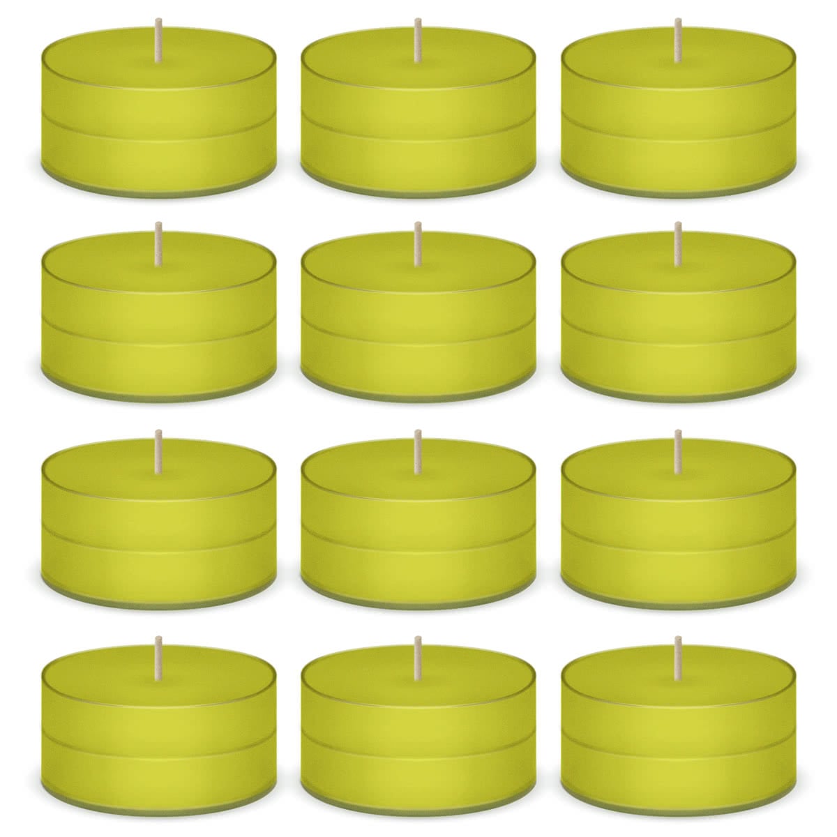 Citronella Scented Tea Lights Candles by American Candle - 12 Pack
