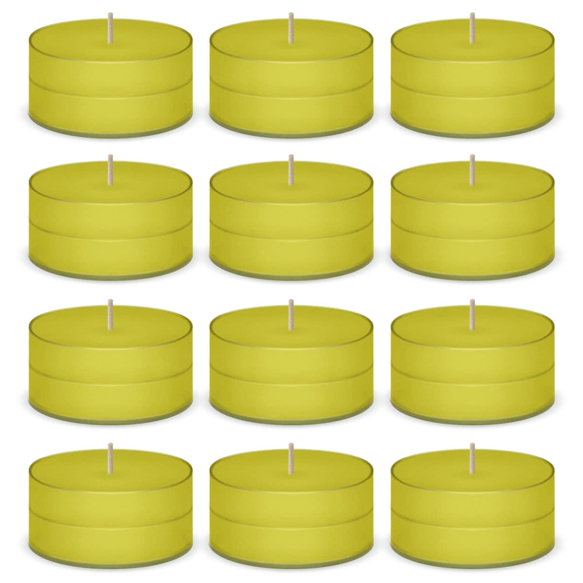 Citrus Garden Scented Tea Lights Candles by American Candle - 12 Pack