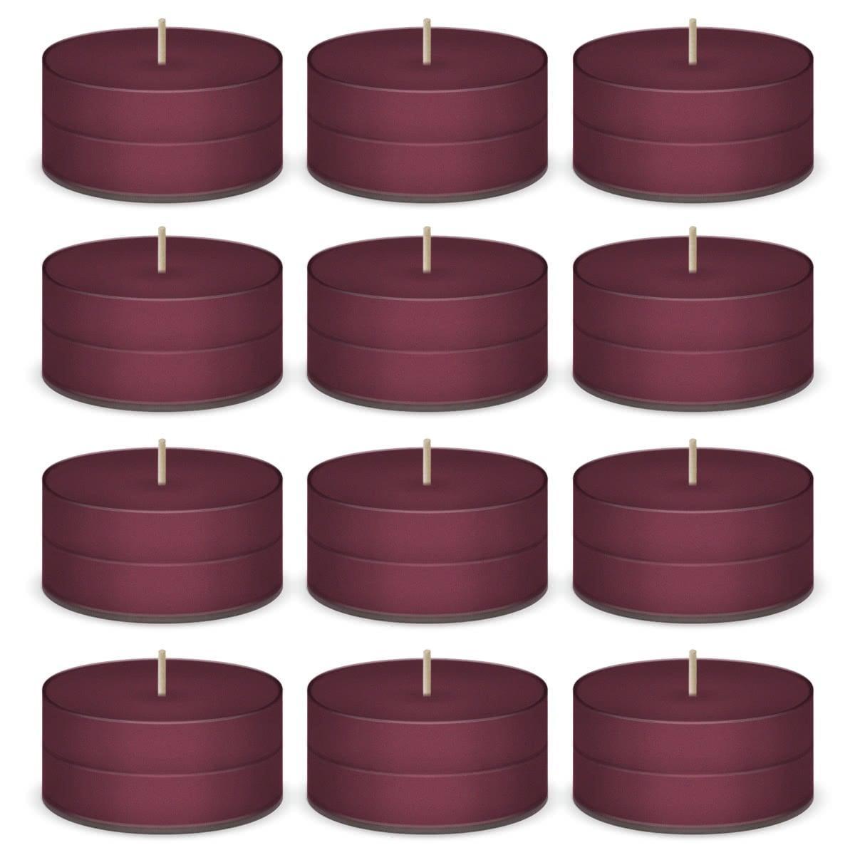 Country Home Mauve Scented Tea Lights Candles by American Candle - 12 Pack