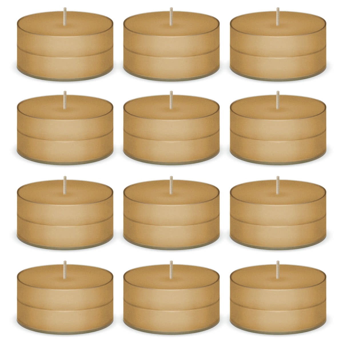 French Buttercream Scented Tea Lights Candles by American Candle - 12 Pack