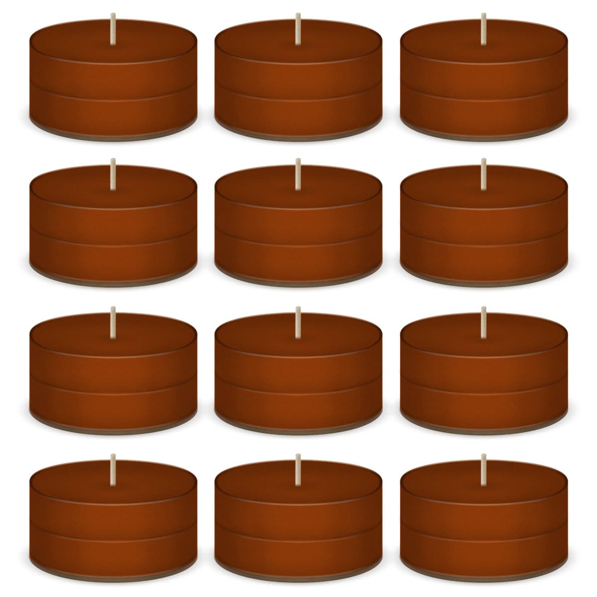 Gingerbread Scented Tea Lights Candles by American Candle - 12 Pack