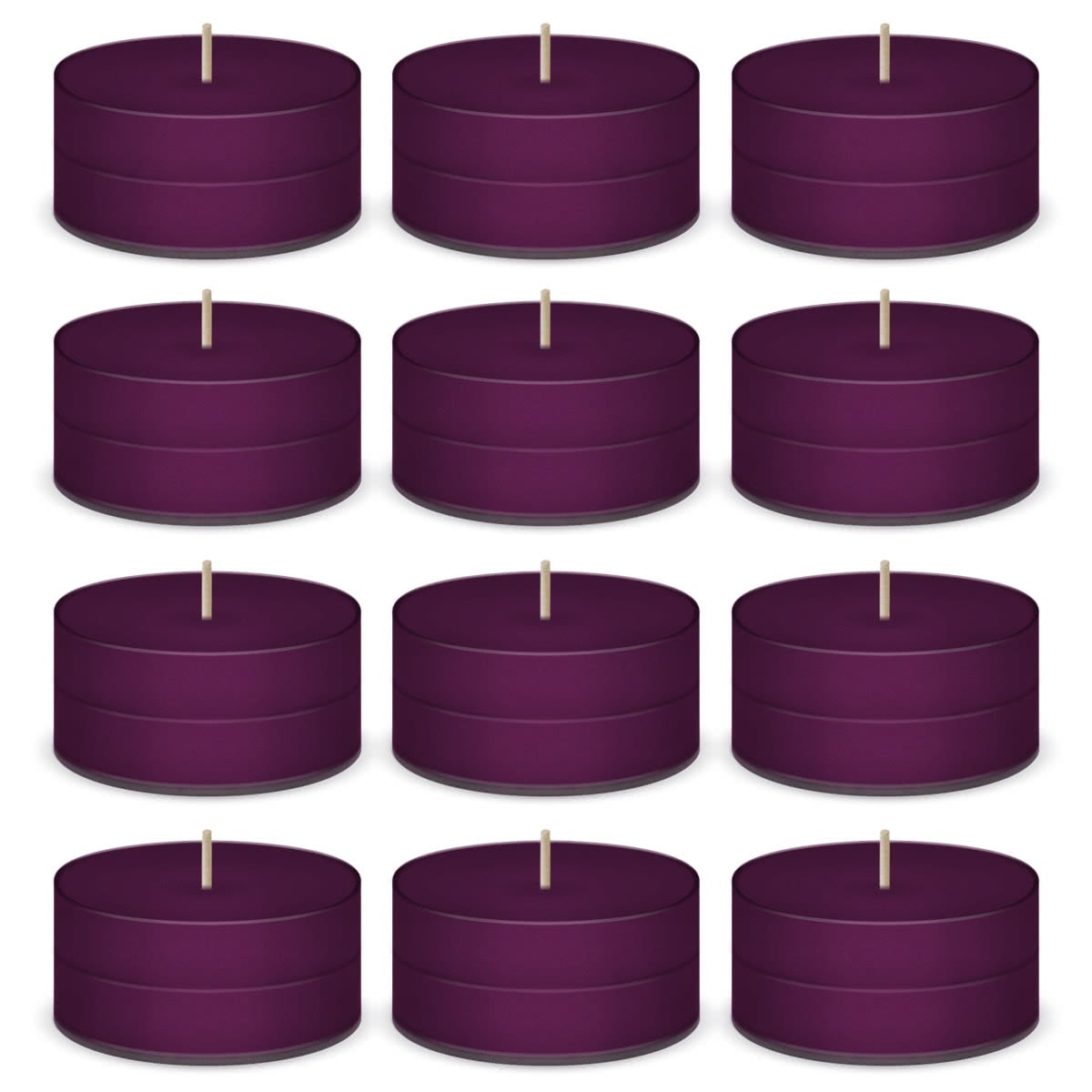 Grape Scented Tea Lights Candles by American Candle - 12 Pack
