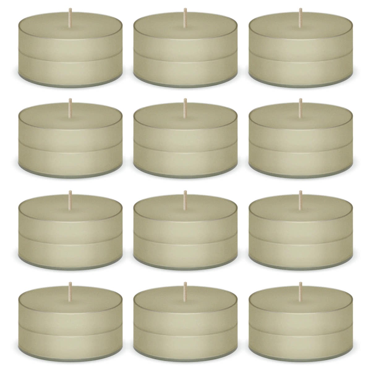 Jasmine Scented Tea Lights Candles by American Candle - 12 Pack