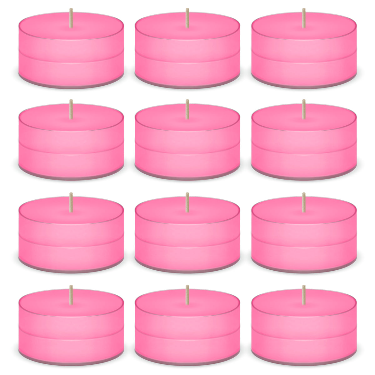 Pina Colada Scented Tea Lights Candles by American Candle - 12 Pack