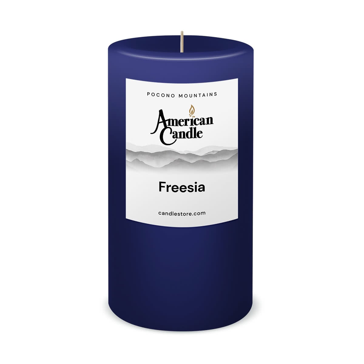 Freesia Scented 3x6 Pillar Candle by American Candle