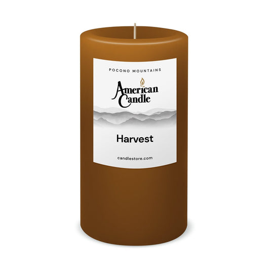 Harvest Scented 3x6 Pillar Candle by American Candle