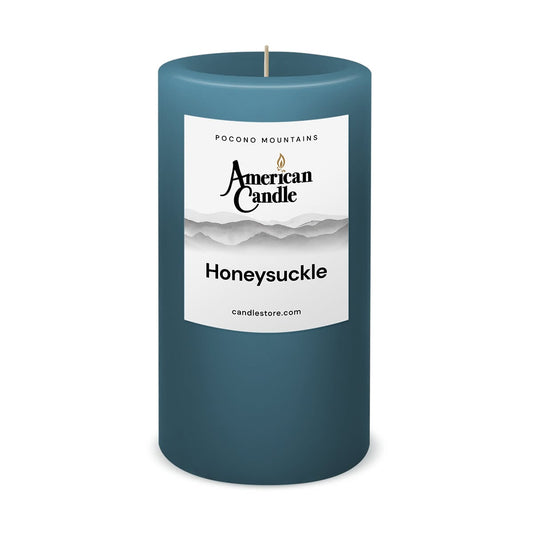 Honeysuckle Scented 3x6 Pillar Candle by American Candle