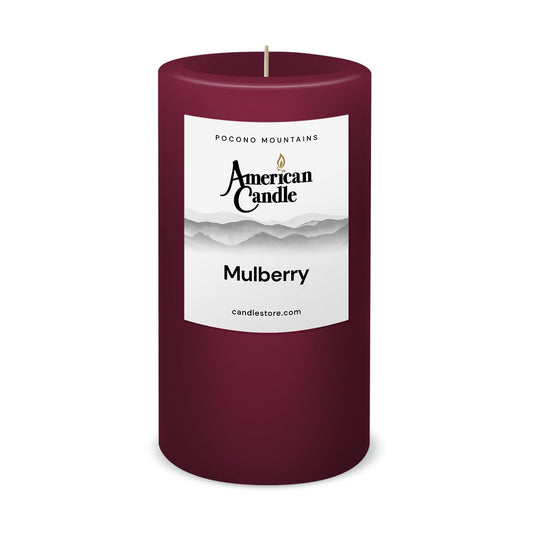 Mulberry Scented 3x6 Pillar Candle by American Candle