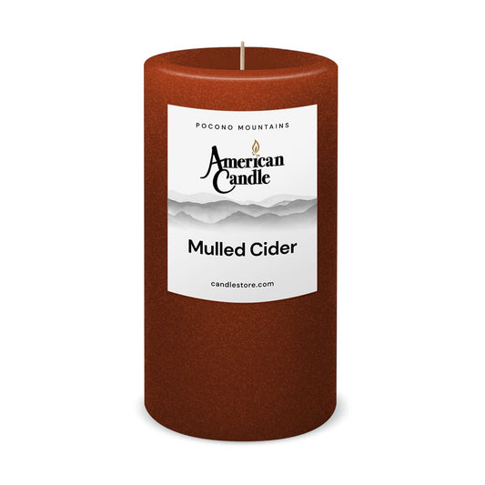 Mulled Cider Scented 3x6 Pillar Candle by American Candle