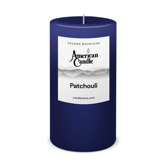 Patchouli Scented 3x6 Pillar Candle by American Candle