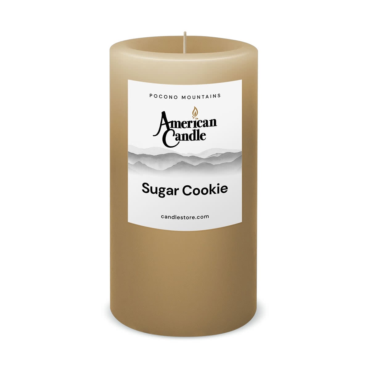 Sugar Cookie Scented 3x6 Pillar Candle by American Candle