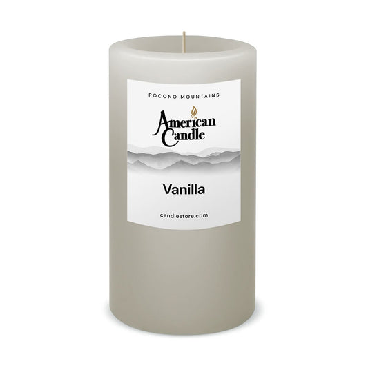 Vanilla Scented 3x6 Pillar Candle by American Candle