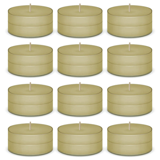 Almond Scented Tea Lights Candles by American Candle - 12 Pack