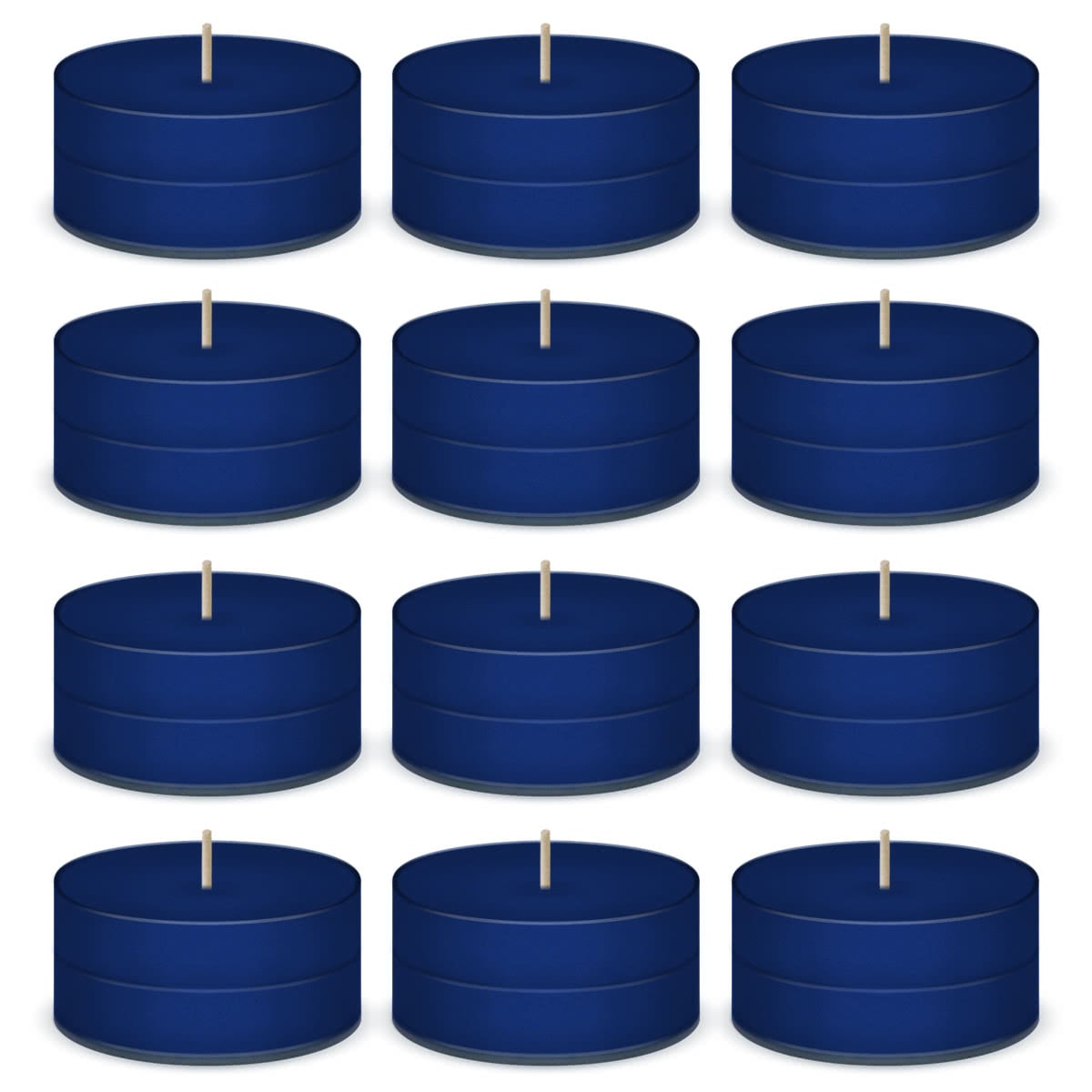 Blueberry Scented Tea Lights Candles by American Candle - 12 Pack