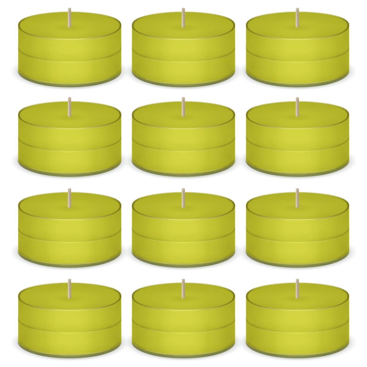 Citronella Scented Tea Lights Candles by American Candle - 12 Pack