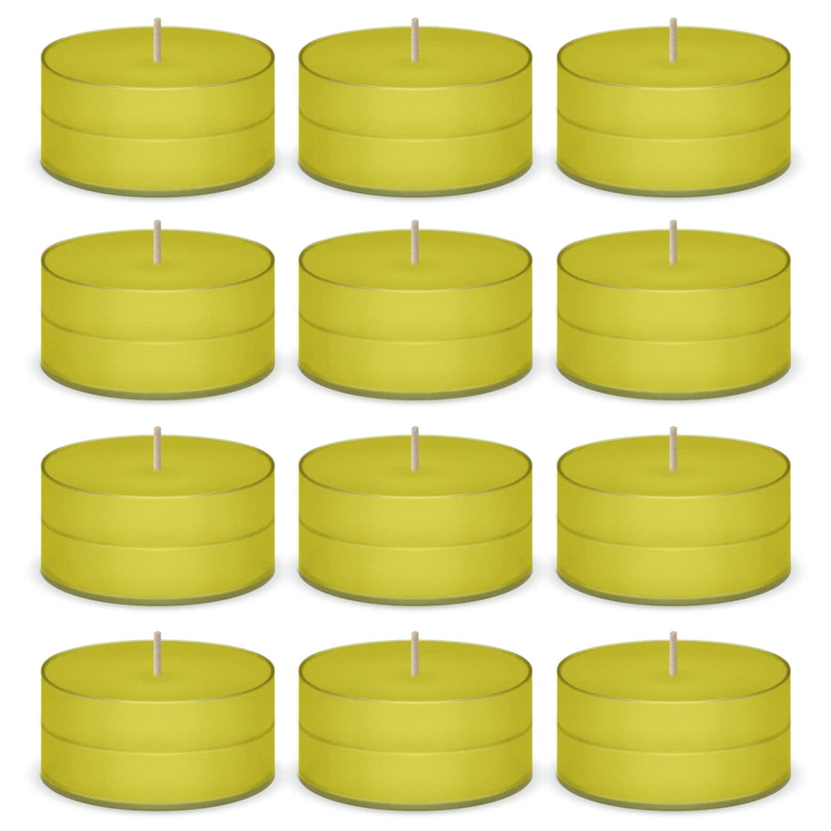 Citrus Garden Scented Tea Lights Candles by American Candle - 12 Pack