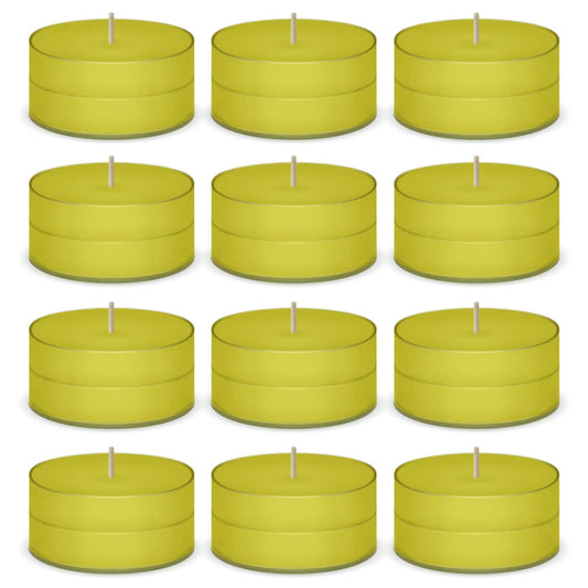 Citrus Garden Scented Tea Lights Candles by American Candle - 12 Pack