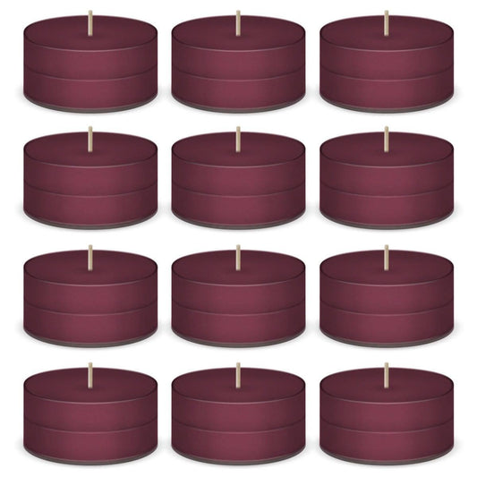 Country Home Mauve Scented Tea Lights Candles by American Candle - 12 Pack