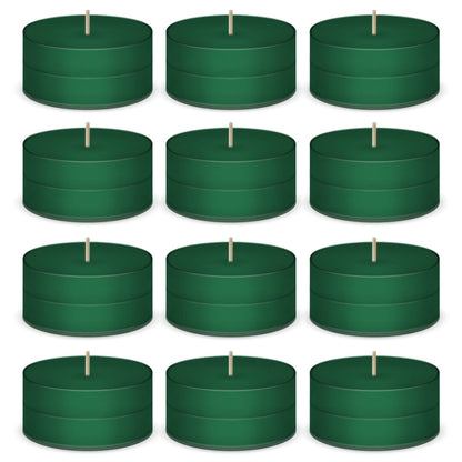Eucalyptus Scented Tea Lights Candles by American Candle - 12 Pack