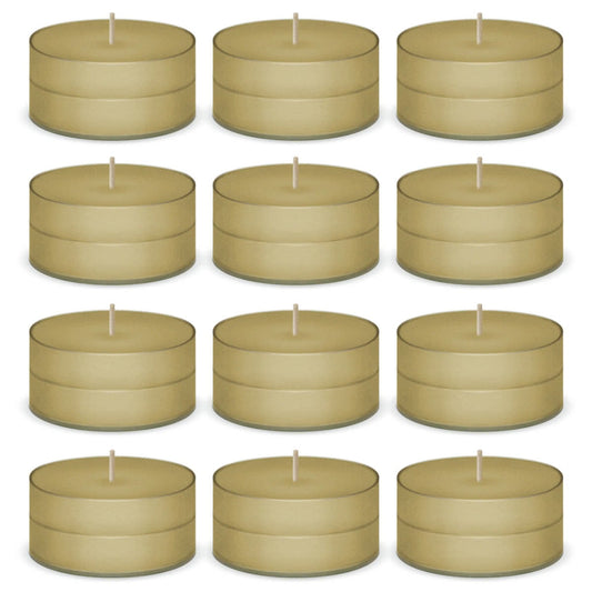 French Vanilla Scented Tea Lights Candles by American Candle - 12 Pack