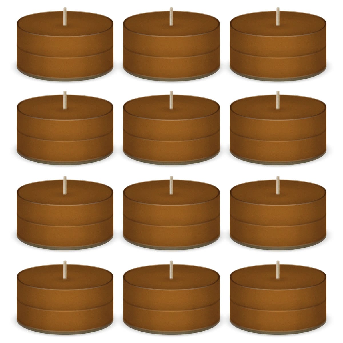 Harvest Scented Tea Lights Candles by American Candle - 12 Pack