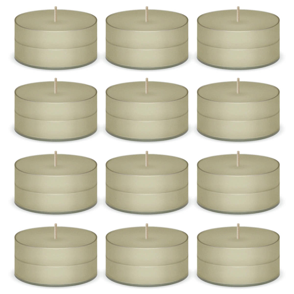 Jasmine Scented Tea Lights Candles by American Candle - 12 Pack