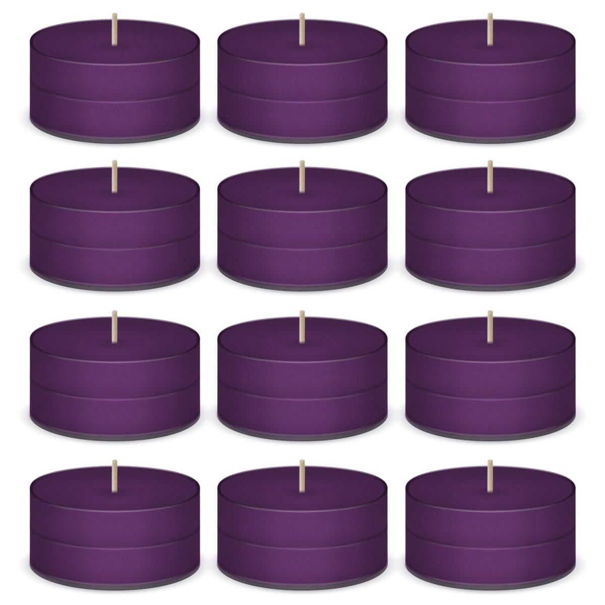 Lavender Scented Tea Lights Candles by American Candle - 12 Pack