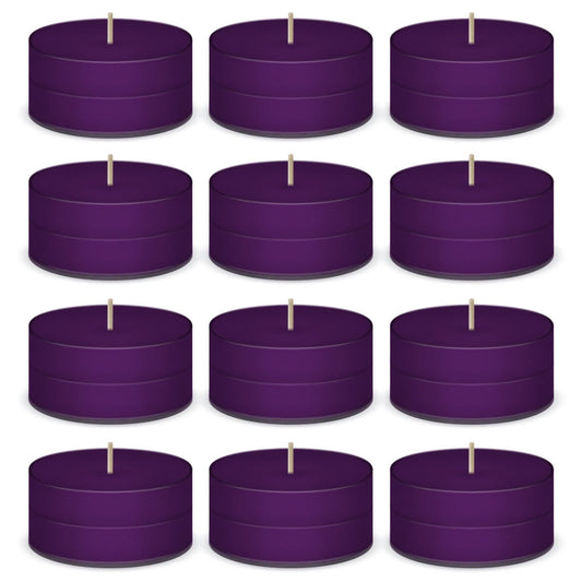 Lilac Scented Tea Lights Candles by American Candle - 12 Pack