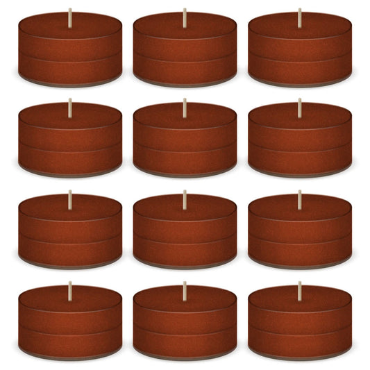 Mulled Cider Scented Tea Lights Candles by American Candle - 12 Pack