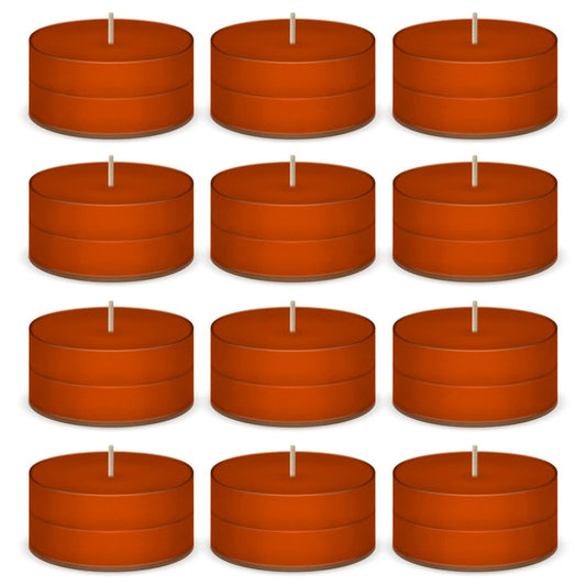 Pumpkin Scented Tea Lights Candles by American Candle - 12 Pack