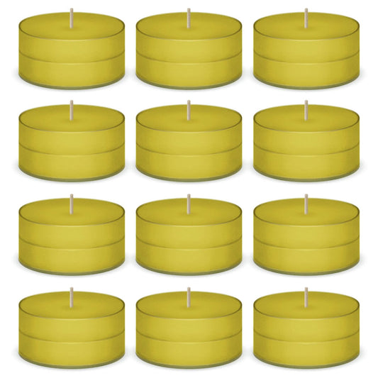 Sunflower Scented Tea Lights Candles by American Candle - 12 Pack