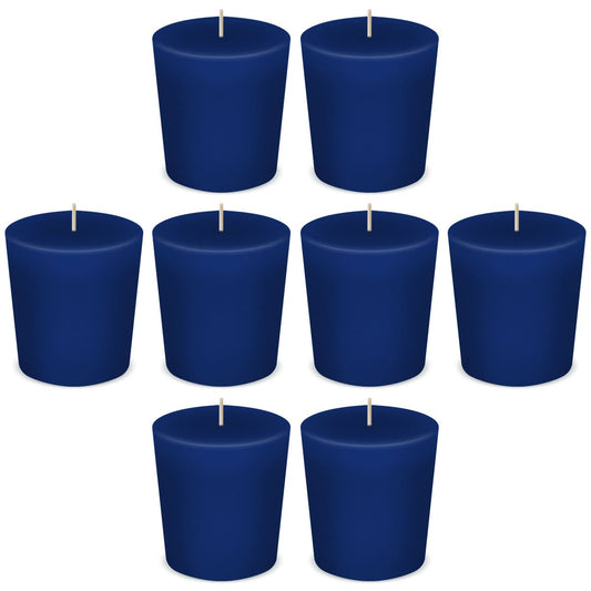 Blueberry Votive Scented Candles by American Candle - Box of 8