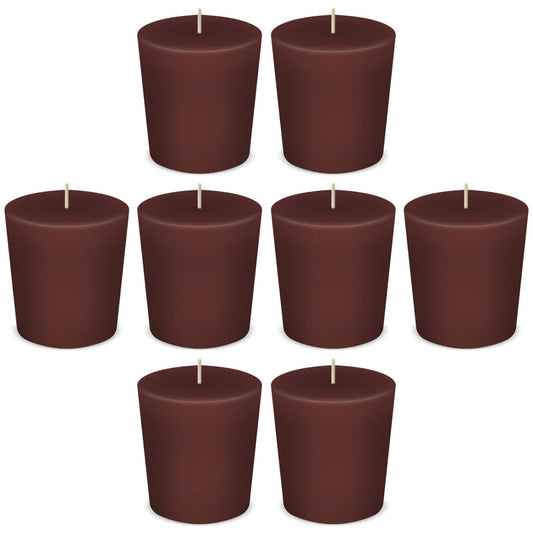 Chocolate Votive Scented Candles by American Candle - Box of 8