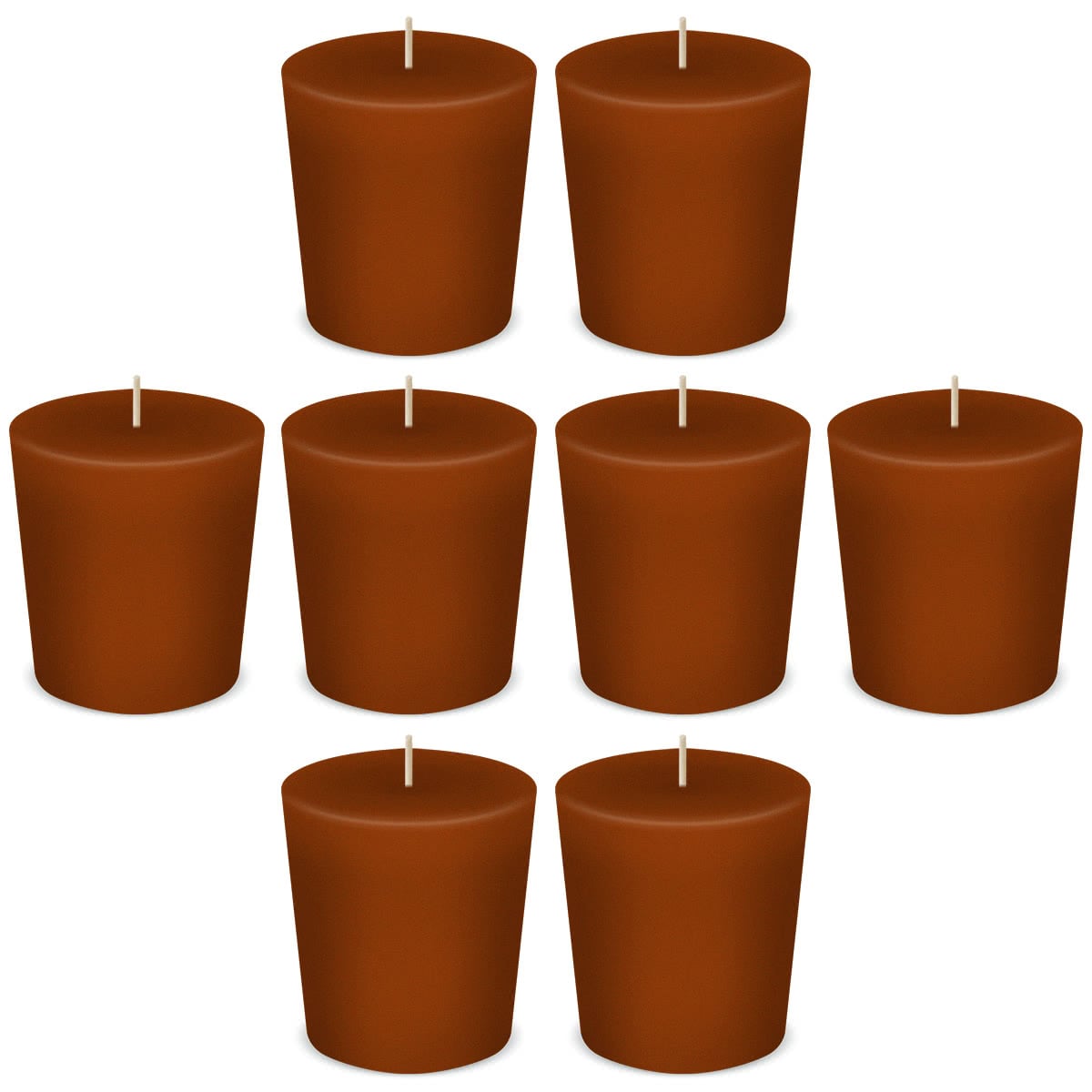 Gingerbread Votive Scented Candles by American Candle - Box of 8