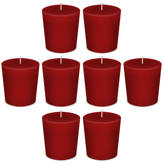 Candy Cane Votive Scented Candles by American Candle - Box of 8