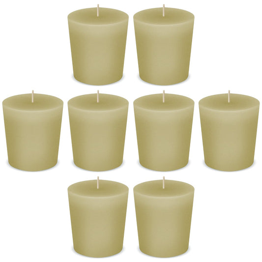 American Candle Almond Votive Scented Candles by American Candle - Box of 8 - Made in the USA