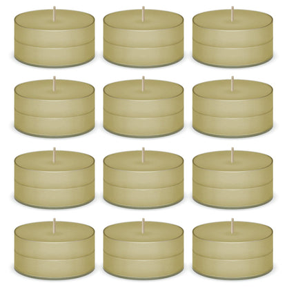 Almond Scented Tea Lights Candles by American Candle - 12 Pack