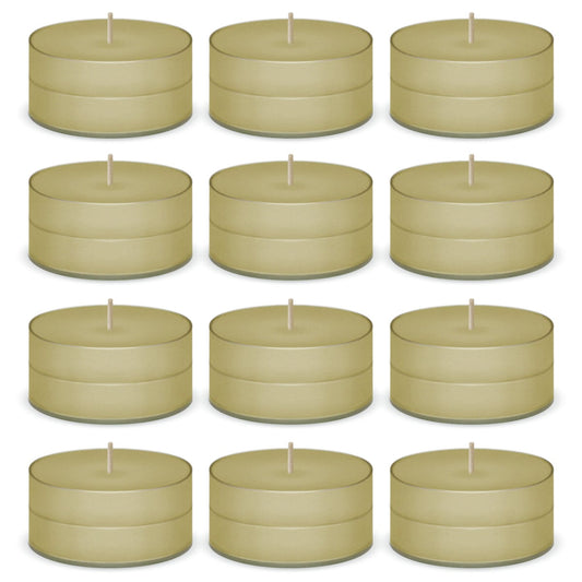 Almond Scented Tea Lights Candles by American Candle - 12 Pack