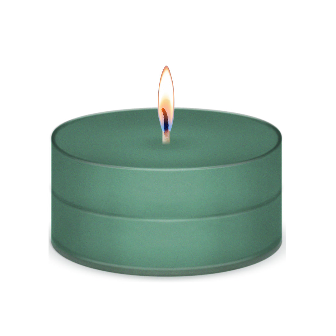 American Candle Apple Spice Scented Tea Light Candle with Flame - Made in the USA