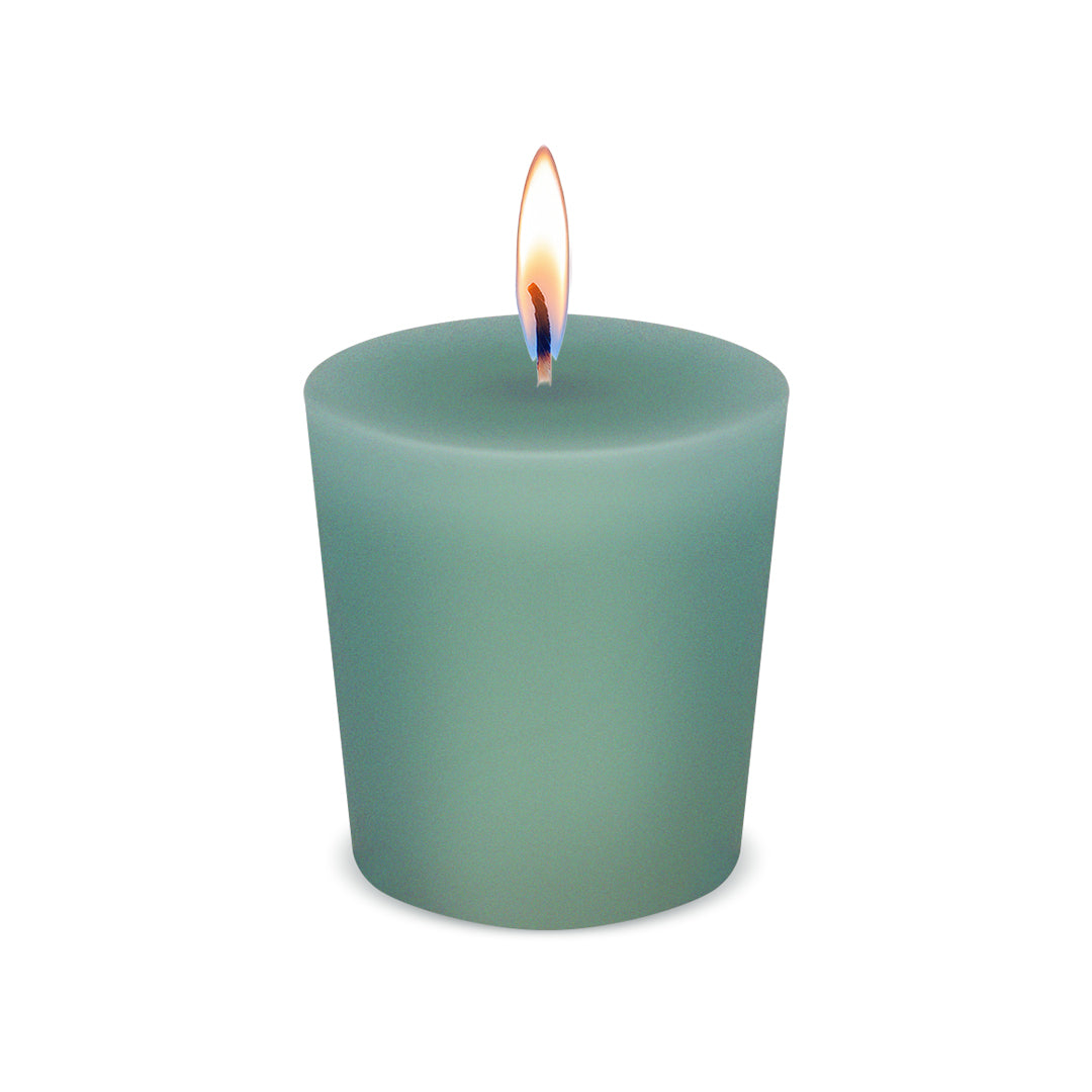 American Candle Apple Spice Votive Scented Candle with Flame - Made in the USA