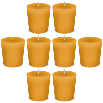 American Candle Apricot Votive Scented Candles by American Candle - Box of 8 - Made in the USA