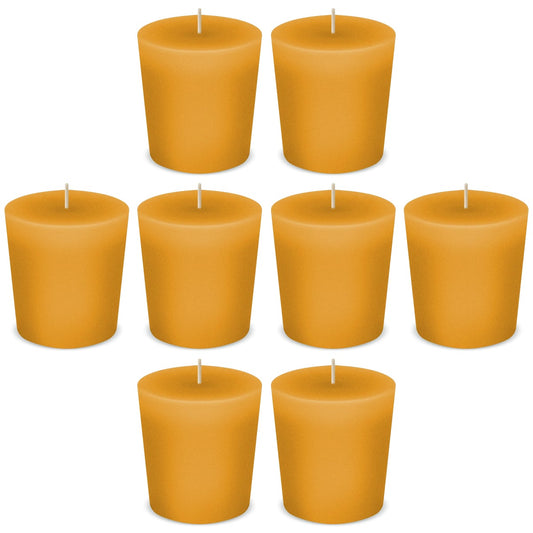 American Candle Apricot Votive Scented Candles by American Candle - Box of 8 - Made in the USA