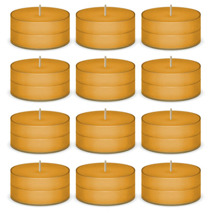 Apricot Scented Tea Lights Candles by American Candle - 12 Pack
