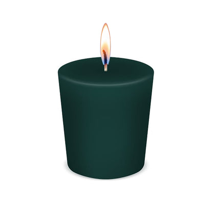American Candle Balsam Fir Votive Scented Candle with Flame - Made in the USA