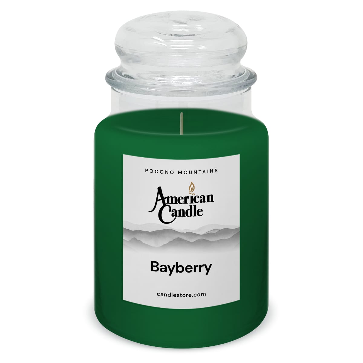 American Candle Bayberry 22 oz Glass Jar Scented Candle - Made in the USA