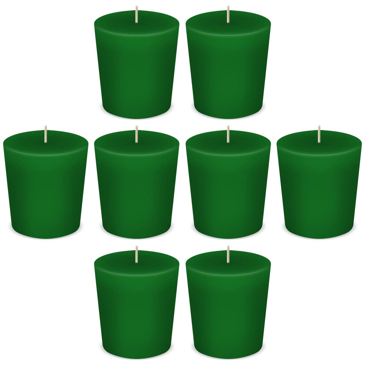 American Candle Bayberry Votive Scented Candles by American Candle - Box of 8 - Made in the USA
