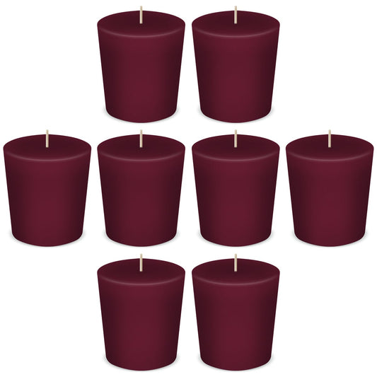 American Candle Black Cherry Votive Scented Candles by American Candle - Box of 8 - Made in the USA