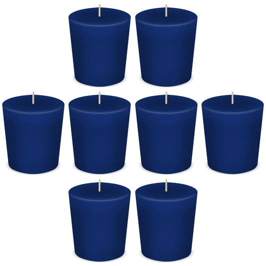 American Candle Blueberry Votive Scented Candles by American Candle - Box of 8 - Made in the USA