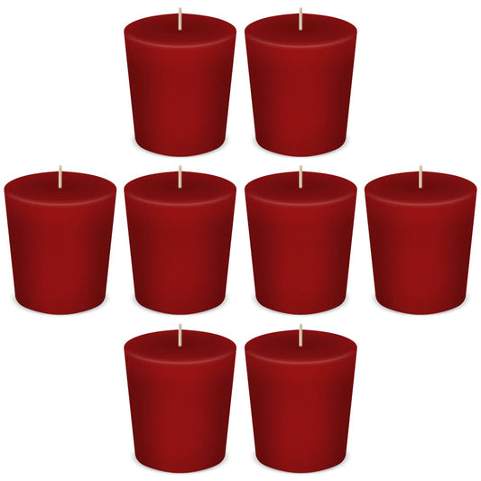 American Candle Candy Cane Votive Scented Candles by American Candle - Box of 8 - Made in the USA